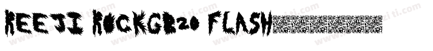 REEJI RockGB20 Flash字体转换